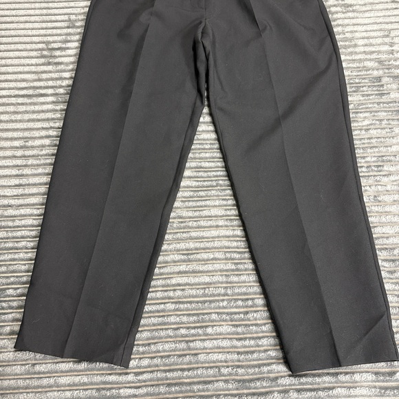 Zara pleated front  Black womens Dress Pant trousers EUC - Picture 3 of 7